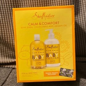 Never opened, Shea Moisture calm & comfort raw shea, chamomile and argon oil